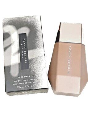 Fenty Beauty by Rihanna Eaze Drop'lit Bronze Jasper All-Over Glow Enhancer New